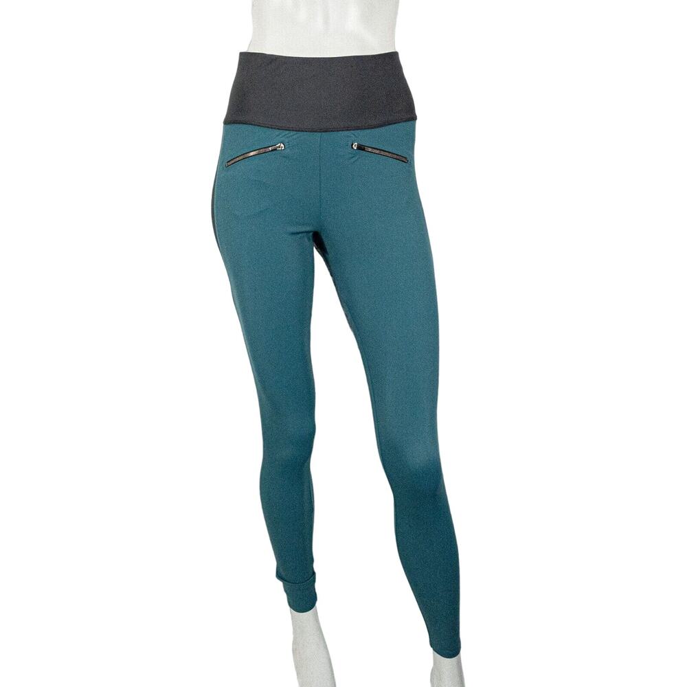 ADAY Women's Throw it Higher Leggings blue Teal Size Small